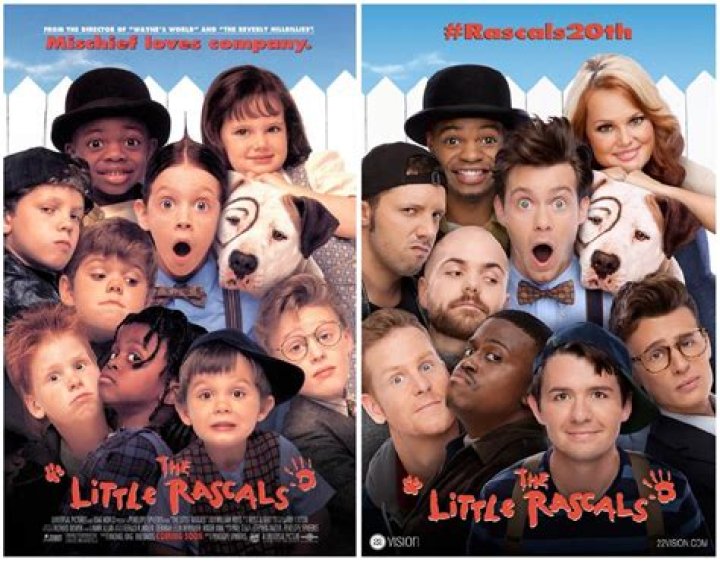 The Little Rascals 20th Anniversary: Then-And-Now Cast Poster!