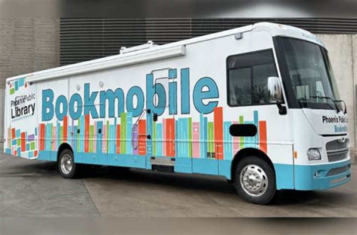 The Nampa Public Library's new bookmobile