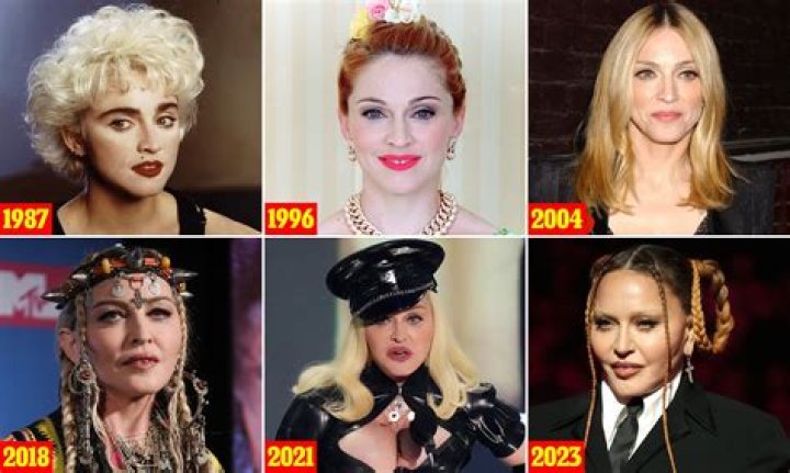 Celebrity Beauty & Hair - Madonna's Changing Look Throughout The Years