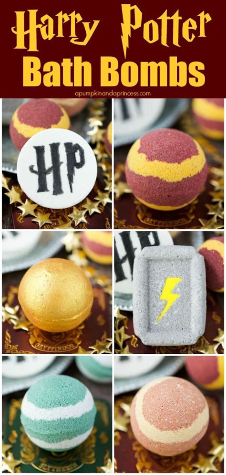 This 'Harry Potter' Bath Bomb Sorts You Into Your Hogwarts House