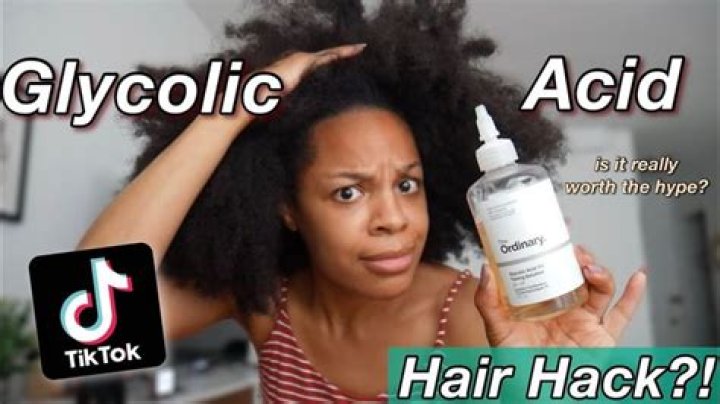 TikTok trend: The Ordinary's Glycolic Acid On Hair