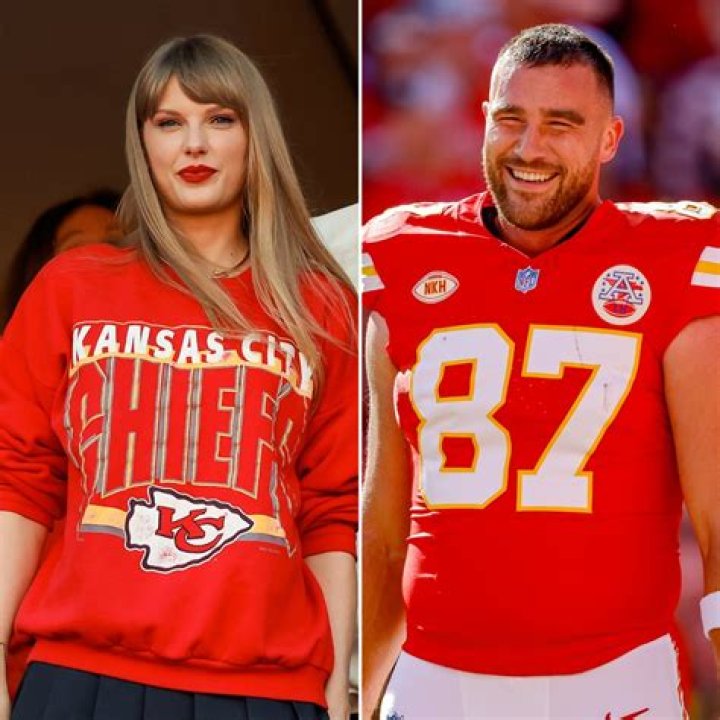 Travis Kelce Laughs at Halloween Costume of Him and Taylor Swift