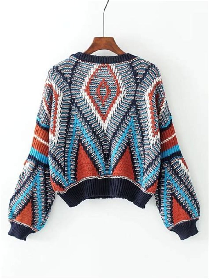 This Trendy Cardigan Sweater Looks Like a Work of Modern Art
