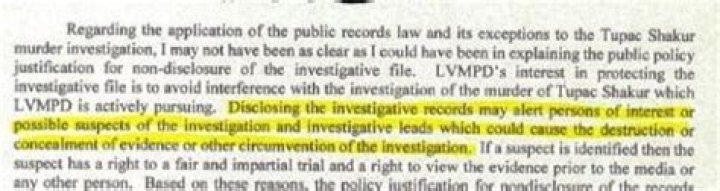 Tupac’s killer is still being hunted by Vegas cops as leaked police paperwork reveals case is not closed 24 years on