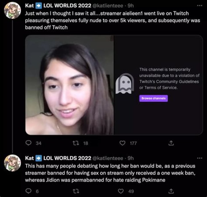 Twitch streamer Kimmikka breaks silence and reveals real reason she was banned after having sex on live video