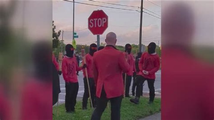 Video Shows Black Man Confront Neo-Nazis Marching in Florida