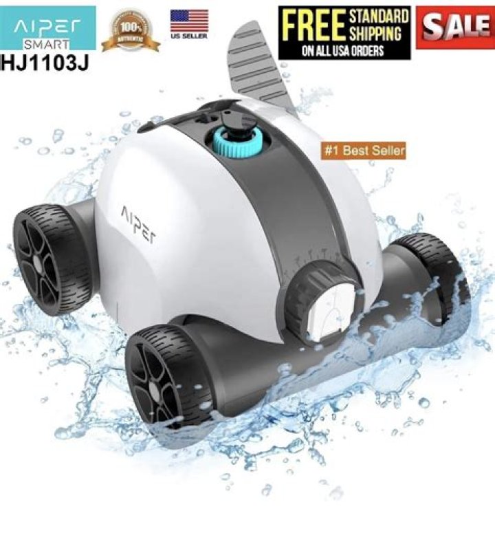 Experience Effortless Pool Cleaning With The Viper Cordless Robotic Pool Cleaner