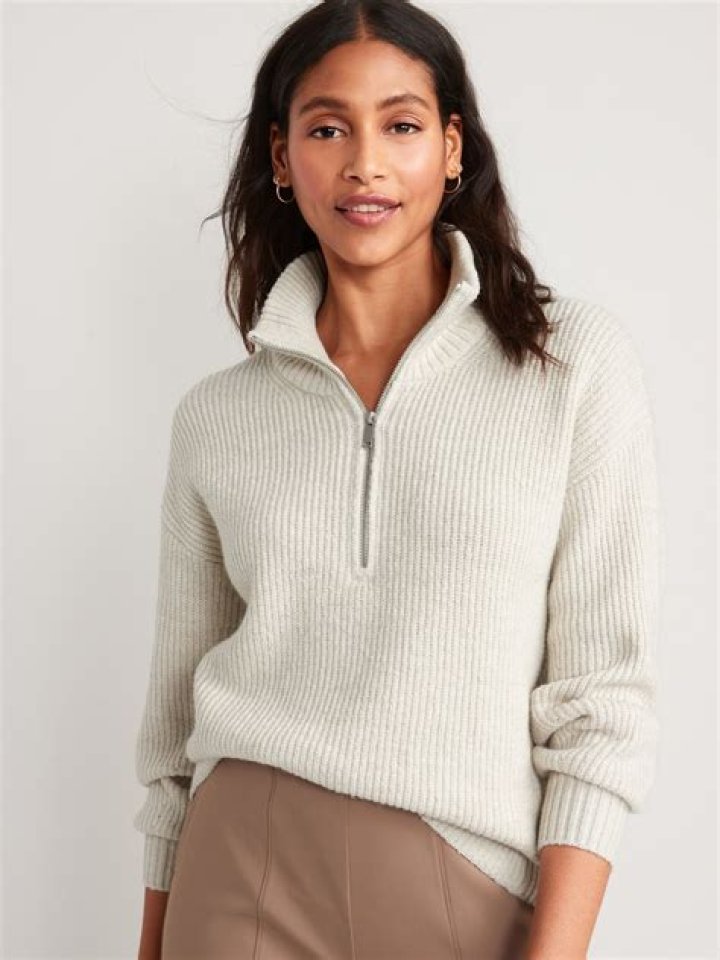 Shop This Viral Half-Zip Pullover Sweater — On Sale Now!