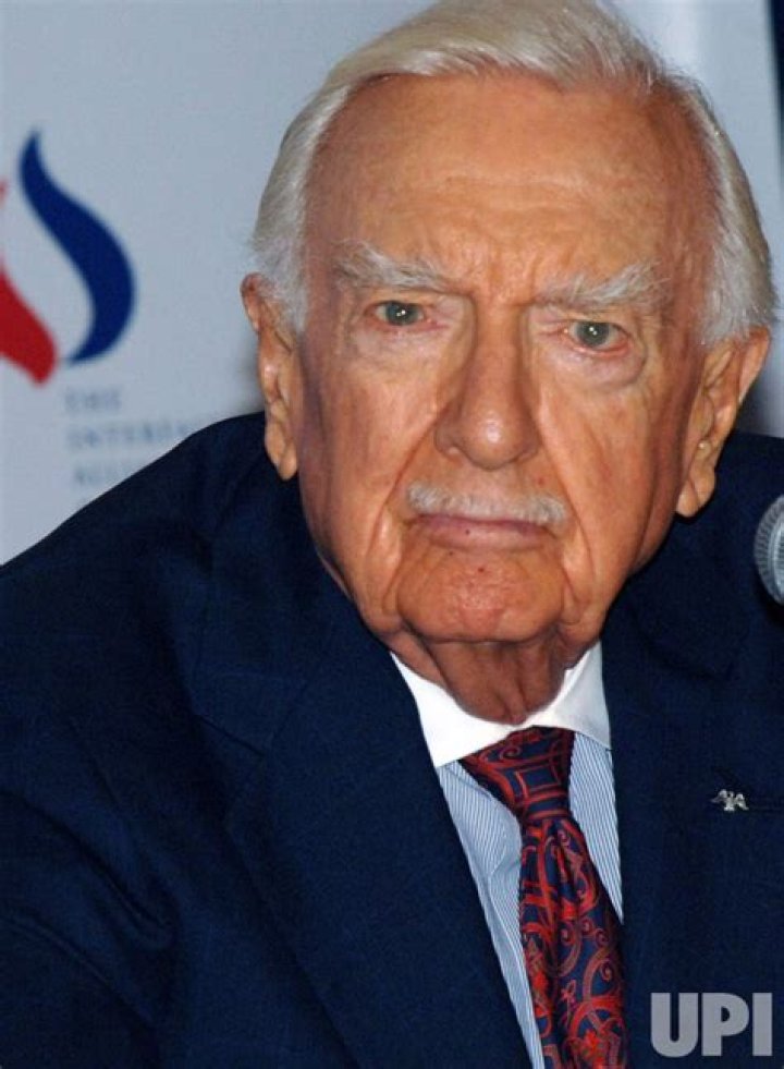 Walter Cronkite Dies At Age 92