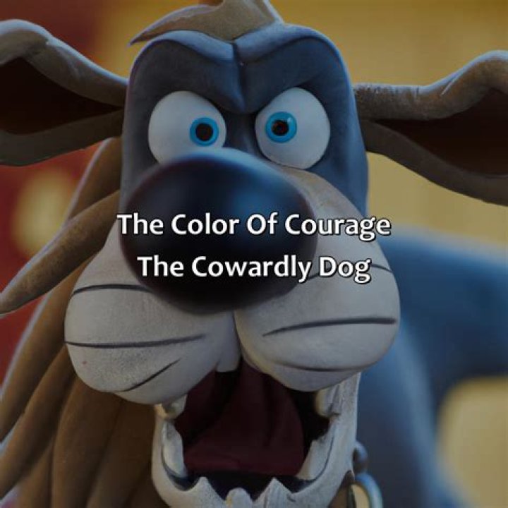 What Color Is Courage The Cowardly Dog