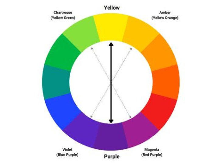 Question: What Color Is The Opposite Of Purple