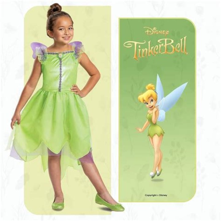 Quick Answer: What Color Is Tinkerbell's Dress