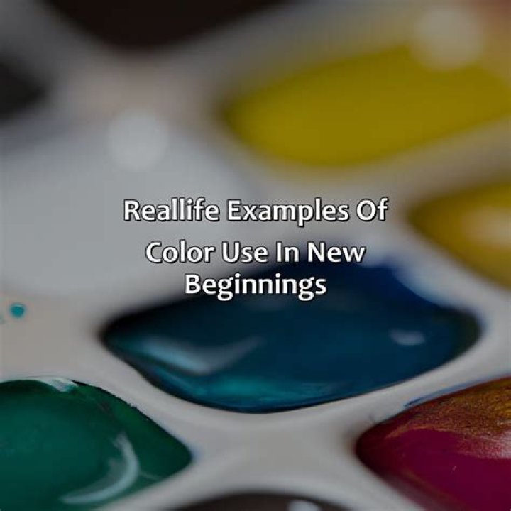 What Color Symbolizes New Beginnings