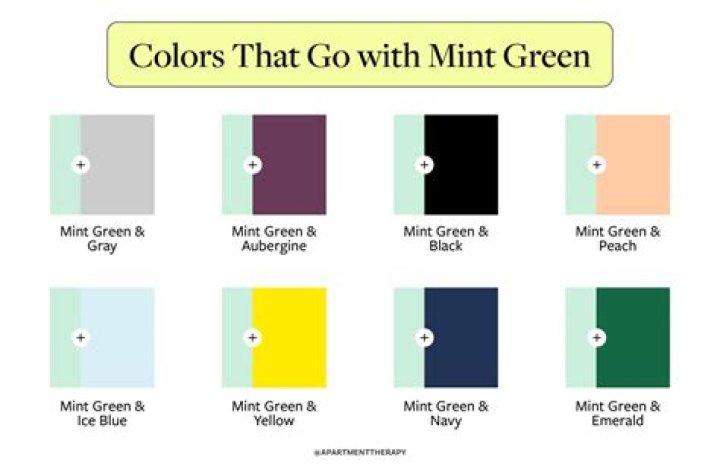 Question: What Colors Go With Mint Green