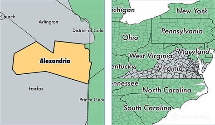 Quick Answer: What County Is Alexandria, Va In