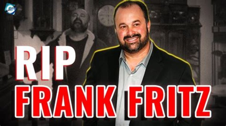 Discover The Tragic Cause Behind Frank Fritz's Demise