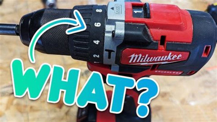 Question: What Do The Numbers On My Drill Mean