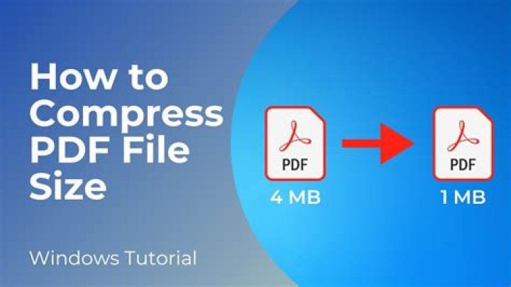 What Does Compress Pdf Mean