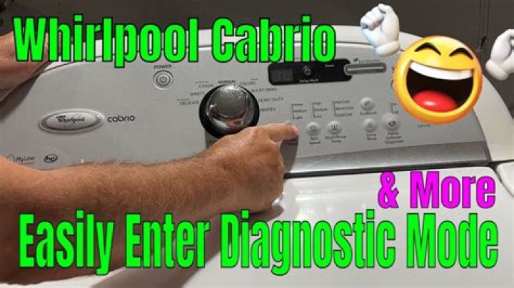 What does the code SD mean on a Whirlpool Cabrio washer?