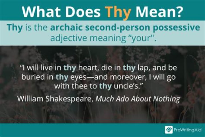 Quick Answer: What Does Thou Art Loosed Mean