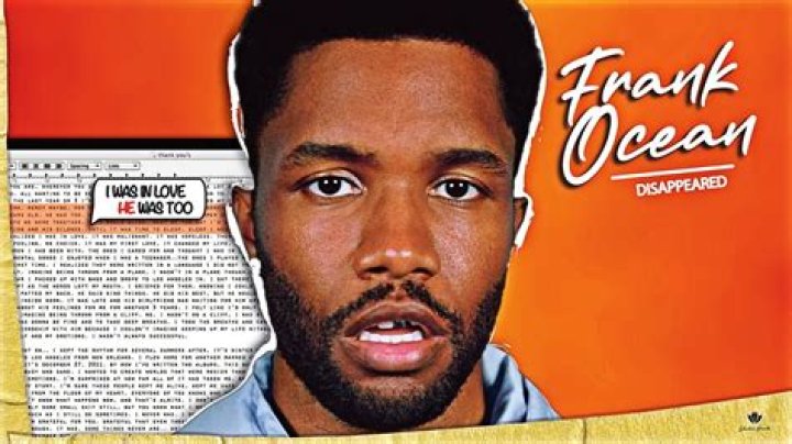 What Happened to Frank Ocean? Is Dead or Alive?- Rumors