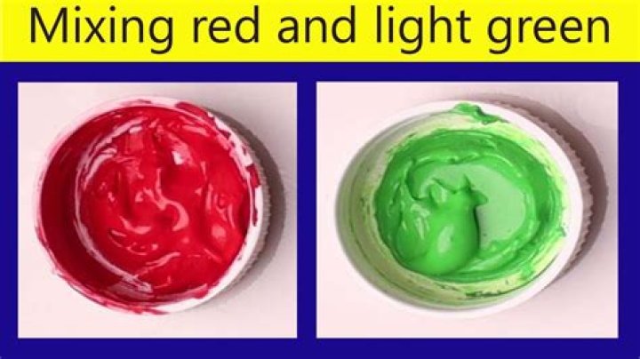 What Happens When Red And Green Light Mix