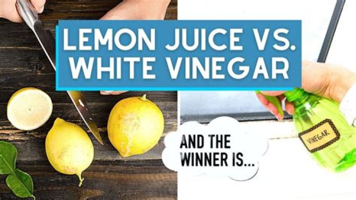 What Happens When You Mix Vinegar And Lemon Juice