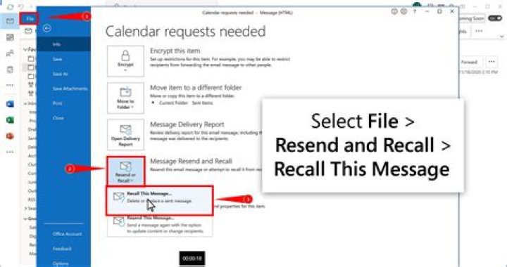 Quick Answer: What If Outlook Says You Tried To Recall This Message