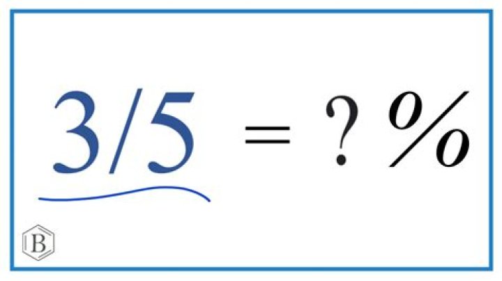 Question: What Is 3 5 As A Percentage