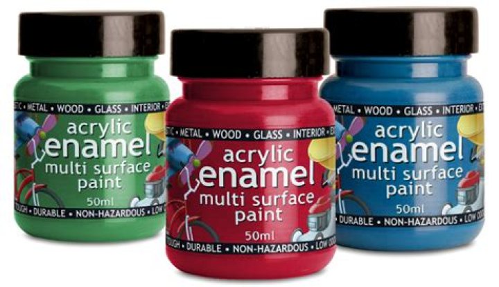 Quick Answer: What Is Acrylic Enamel Paint
