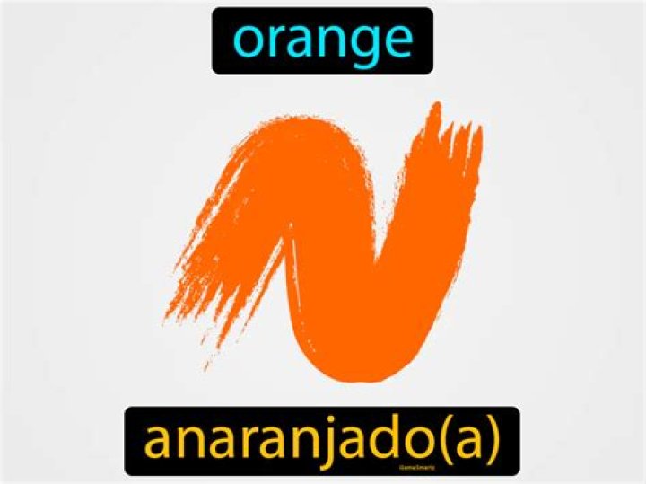 What Is Anaranjado In English