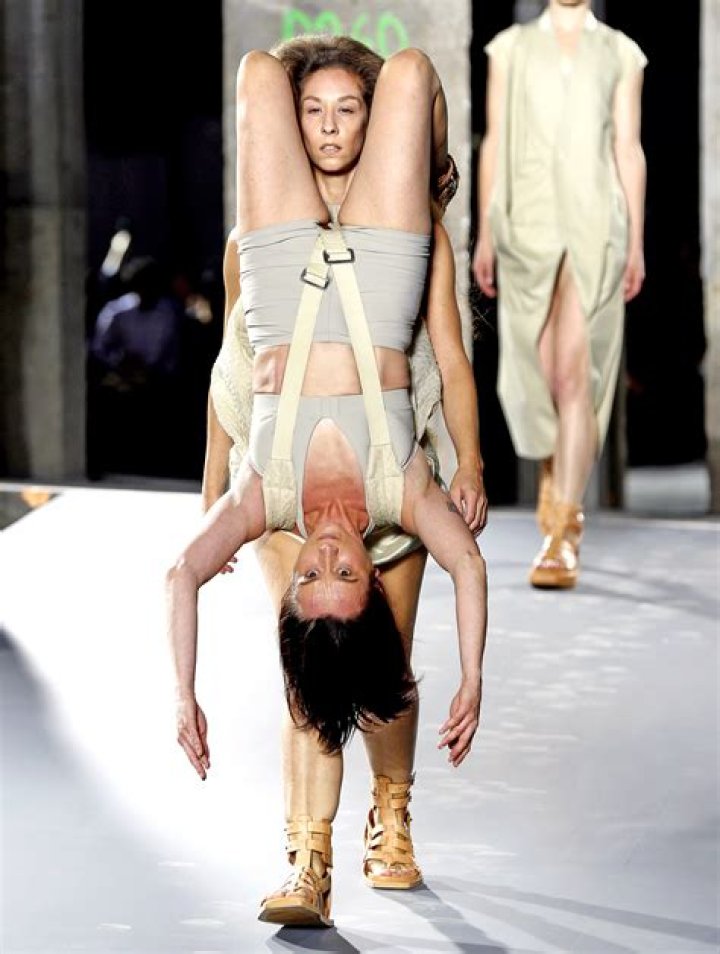 What Is Happening in Rick Owens Spring 2016 Insane PFW Runway Show?
