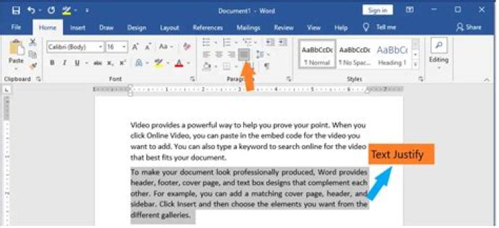 Question: What Is Justified Alignment In Word