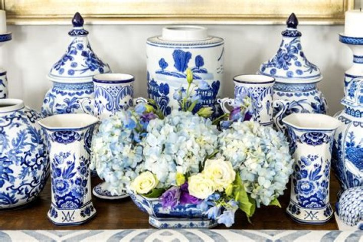 What Is The Blue And White Pottery Called