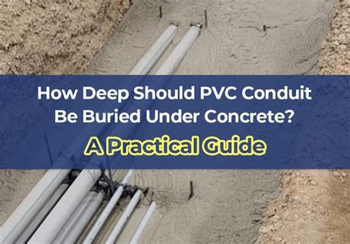 What Is The Minimum Burial Depth For Pvc Conduit