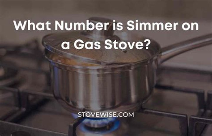 What Number Is Simmer On Stove