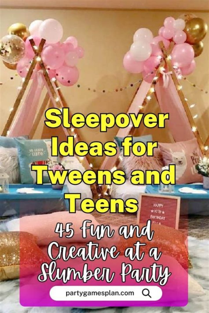 What To Bring To A Sleepover For 10 Year Olds