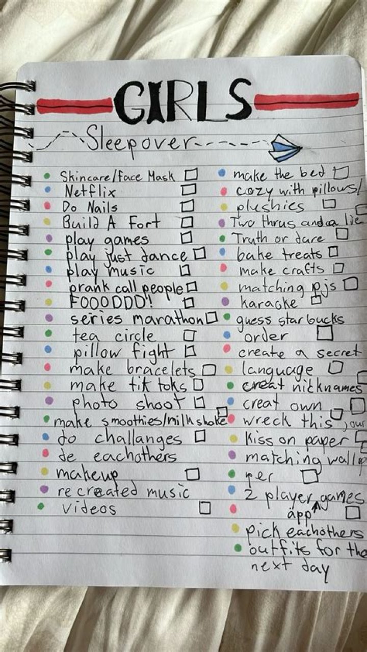 What To Do On A Sleepover With Your Best Friend Age 11