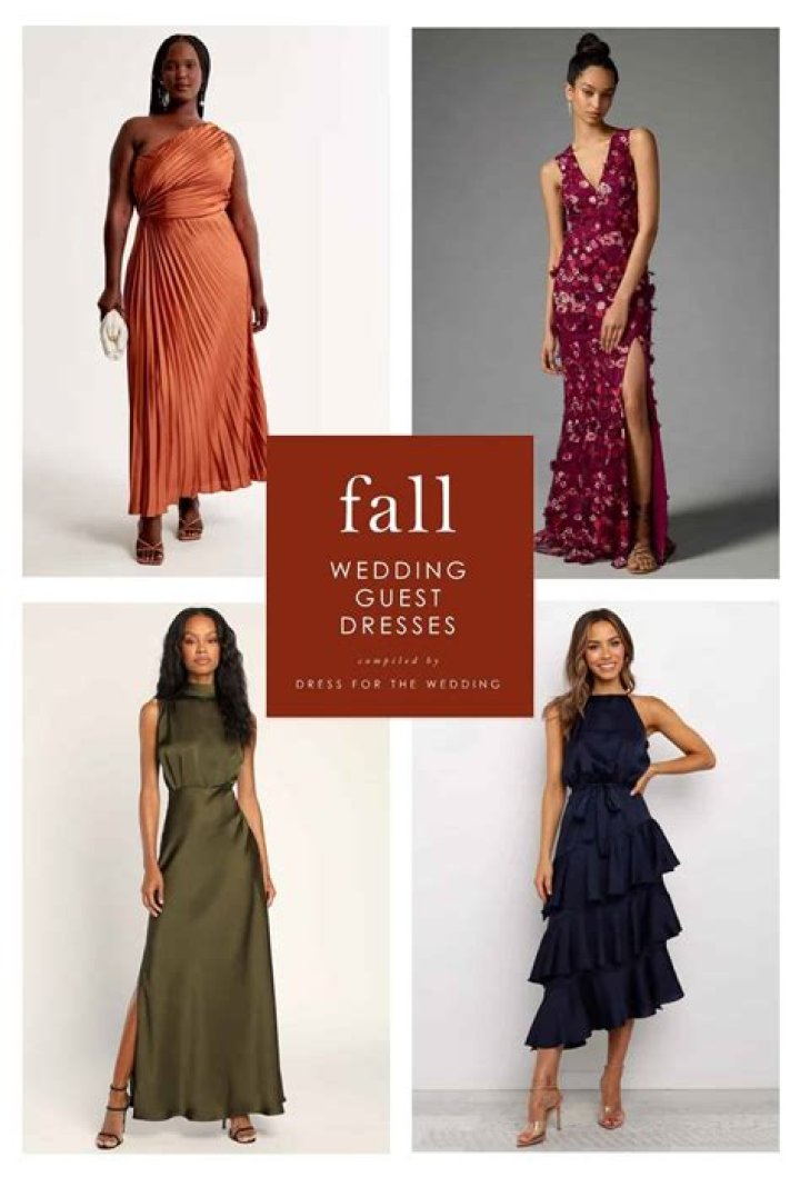 What should you wear to a fall wedding?