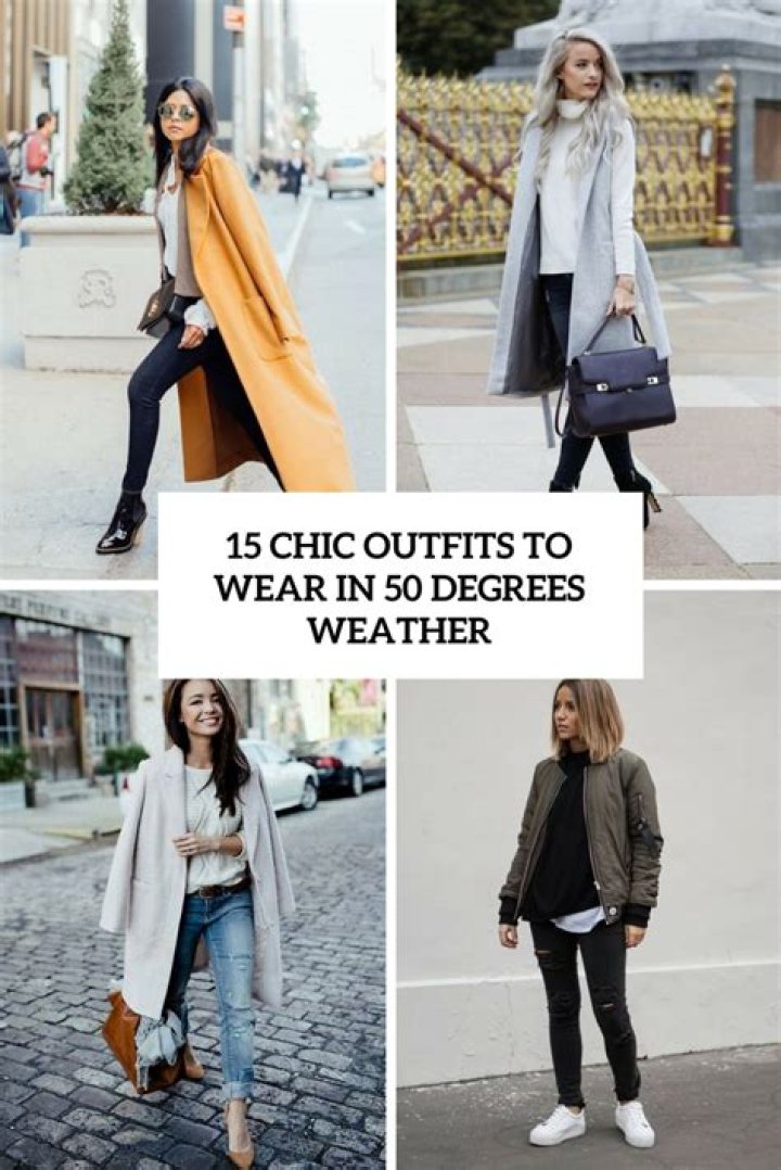 What To Wear When It's 50 Degrees