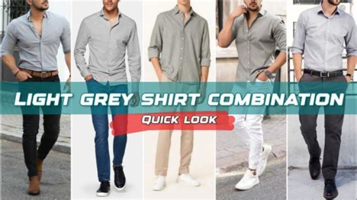 Question: What To Wear With A Grey T Shirt