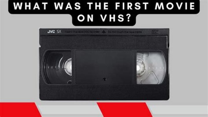 Question: What Year Did Vhs Come Out
