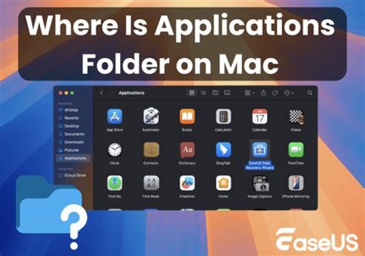 Quick Answer: Where Is Applications Folder On Mac