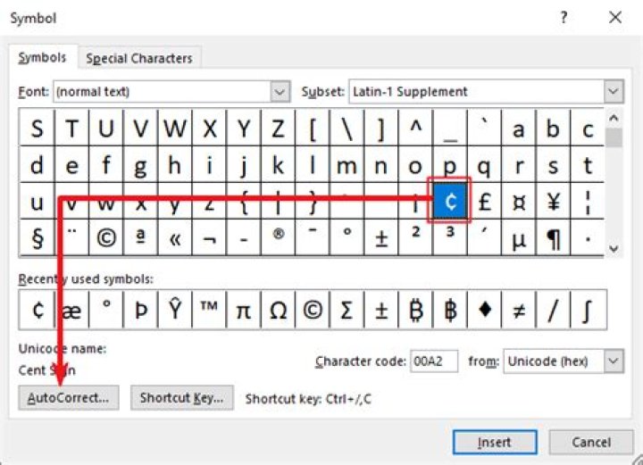 Quick Answer: Where Is The Cents Symbol On Keyboard