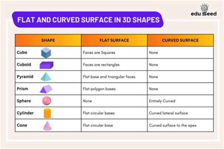 Which Shape Has Only A Curved Surface