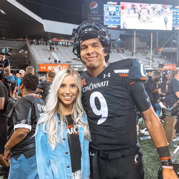 Who is Desmond Ridder's wife, Claire Cornett?