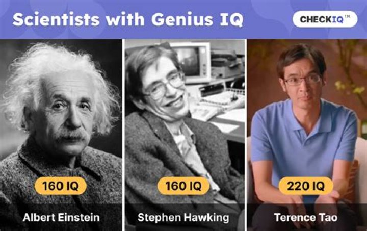 Who has an IQ of 121?