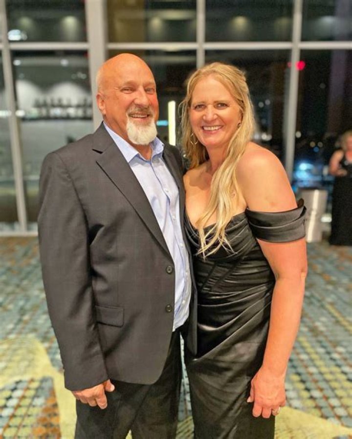 Who is Christine Brown's husband, David Woolley?