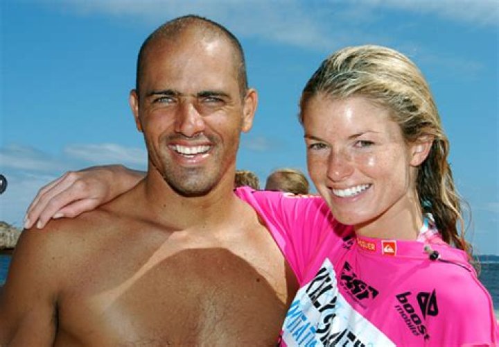 Who is Kelly Slater married to?