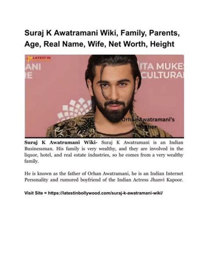 Who is Orhan Awatramani? Wiki, Age, Bio, Net Worth, Career, Relationship, Family